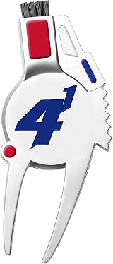 Callaway 4-in-1 Divot Tool Red White Blue with Magnetic Marker view 3