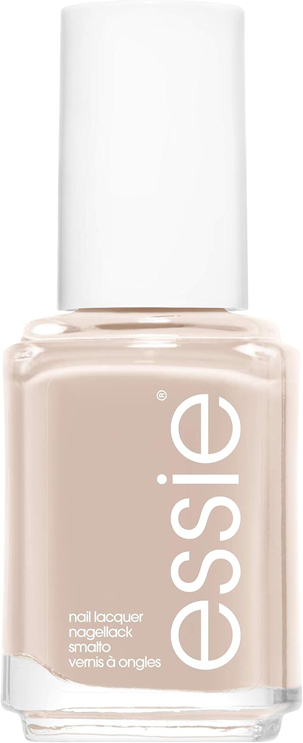 essie Original Shine & Gloss Nail Varnish, Streak Free Application, Nail Enamel 79 Sand Tropez Beige Nude Nail Polish 13.5 ml
