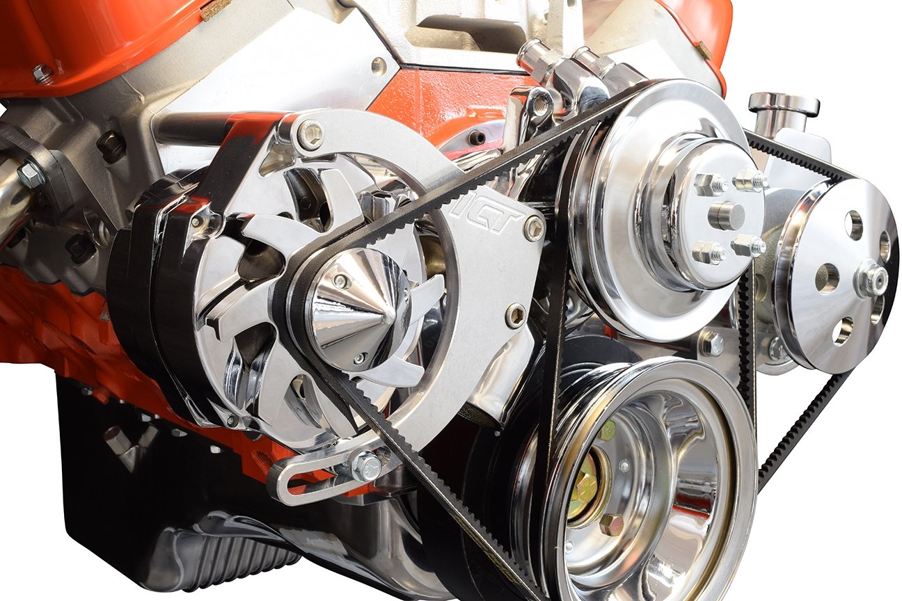 BBC Billet Alternator Bracket Adjustable LWP Low Mount Big Block Chevy