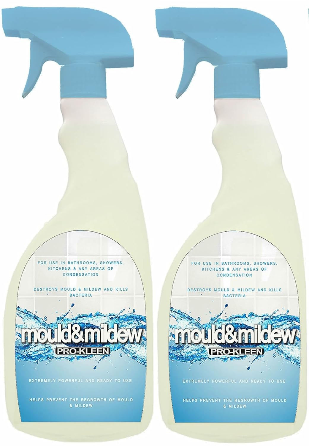 Simply Spray 2 x 750ml Professional Household Mould Mildew Remover and