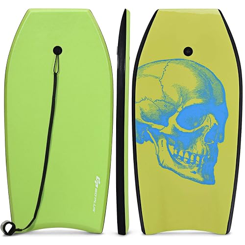 Goplus Boogie Boards for Beach, 37-41'' Super Lightweight Body Board ...