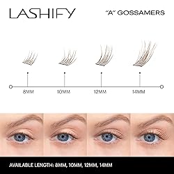 Lashify Amplify 8mm Gossamer Eyelash Extensions