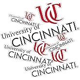 Desert Cactus University of Cincinnati Sticker Bearcats UC Vinyl Decals Laptop Water Bottle Car Scrapbook T3 (Type 3-4)