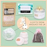 Luxe England Pamper Gift Hamper for Women - Handmade UK, Candle, Bath Bomb, view 3