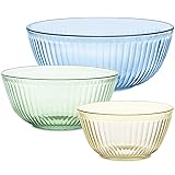 Pyrex Colors (3-Pack) Sculpted Tinted Unlidded