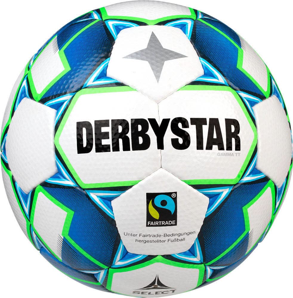 Derbystar Gamma Tt Football Ball White 5