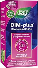 Nature's Way DIM-Plus, DIM Supplement, Supports Balanced Estrogen Metabolism*, Supports Estrogen Hormone Balance*, Diindolylm