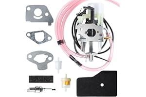 DKIIGAME EU2000I Carburetor for Honda EB2000i EU2000i EB2000I EU2000I EB2000IT1 EU2000IK1 EU2000IK1 16100-Z0D-D03 16100-Z0D-D01 Carb with Air Filter Spark Plug Gasket Fuel Line