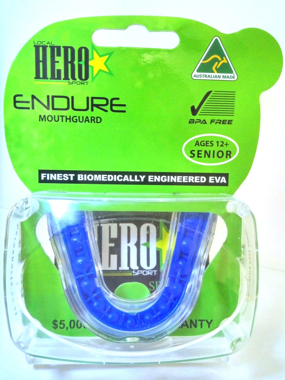 ENDURE MOUTHGUARDS (BLUE, SENIOR)