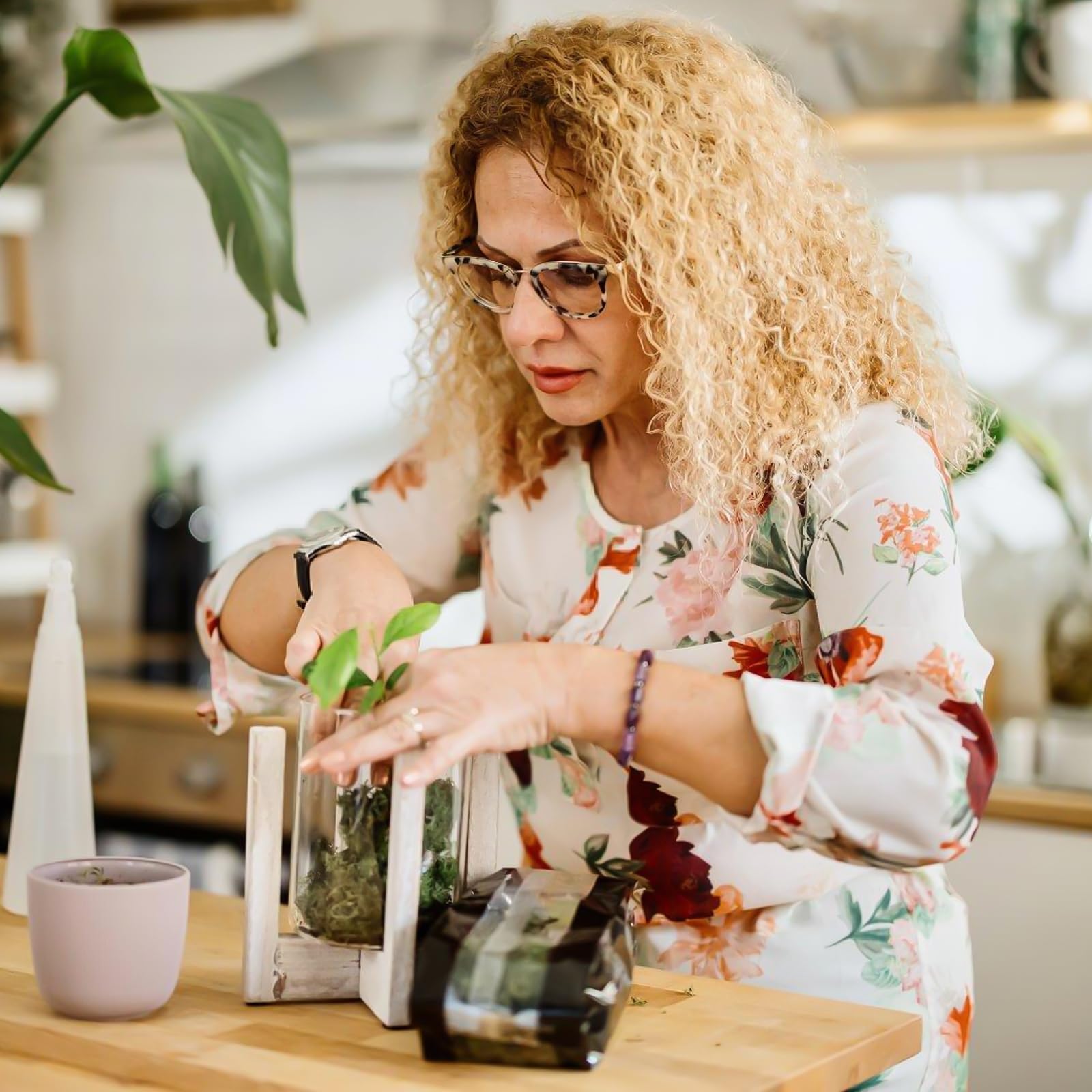 500g Sphagnum Moos, Orchideen Terrarium Blumenerde, Reptile Natürliches Sphagnum Deko, Zimmerpflanzen Feuchtigkeitsspendende Ernährung Organisches Torfmoos für Orchideen und Bonsai Reptilie (1) 6