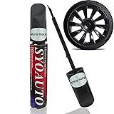 SYOAUTO Matte Black Rim Touch Up Paint For Tesla