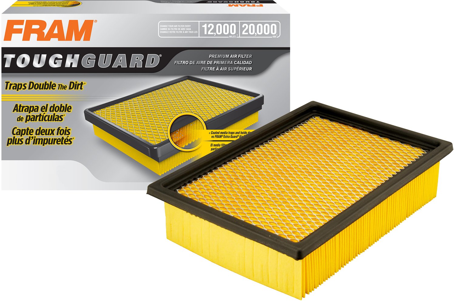 Amazon.com: FRAM CA8997 Extra Guard Flexible Panel Air Filter: Automotive