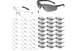 Salfboy Safety Glasses for Men Women ANSI Z87.1 Safety Glasses Bulk Protective Eyewear Scratch-Resistant