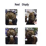 Galleon Spiral Hair Ties Plastic No Crease Elastic Ponytail