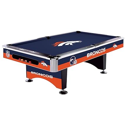 broncos pool table felt