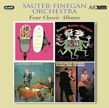 Four Classic Albums The Sound Of The Sauter Finegan Orchestra Inside Sauter Finegan Under Analysis Straight Down The Middle Amazon Co Uk Cds Vinyl