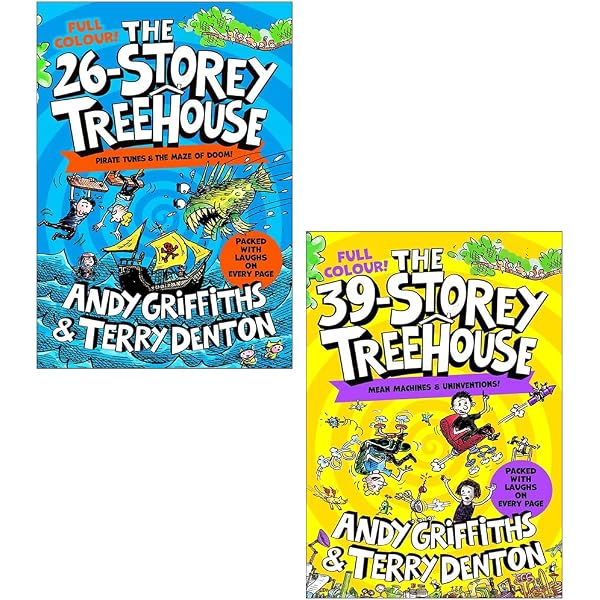 The Treehouse Storey Series 12 Books Collection Set by Andy