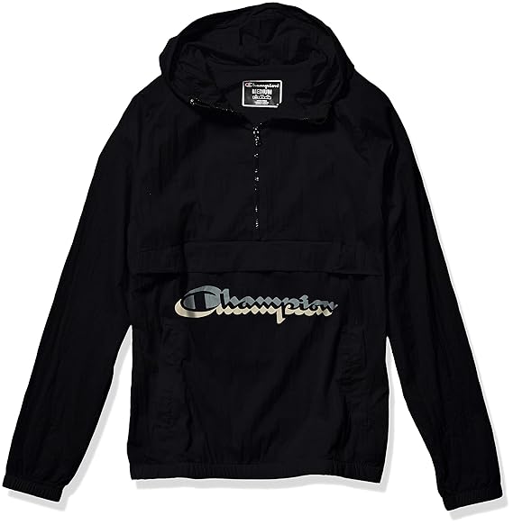 champion papaya anorak windbreaker jacket