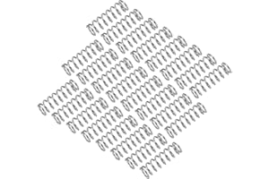 uxcell 25Pcs Compression Spring, 304 Stainless Steel 6mm OD 0.8mm Wire 20mm Length Mechanical Spring for Shop Home Repair Pro