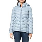 Calvin Klein Women's Classic Hooded Zip Front Puffer Coat