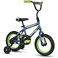 Huffy Upshot 12/16/20 Inch Boys' Bike for Kids, Ages 3+ Years Old, Multiple Color Options, Removable Training Wheels (12" and 16" Only), BMX Design, Designed for Growth, Durable, Easy Assembly