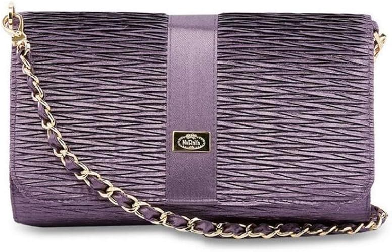 rust coloured clutch bag