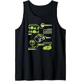 Ben 10 Omnitrix Schematics Tank Top