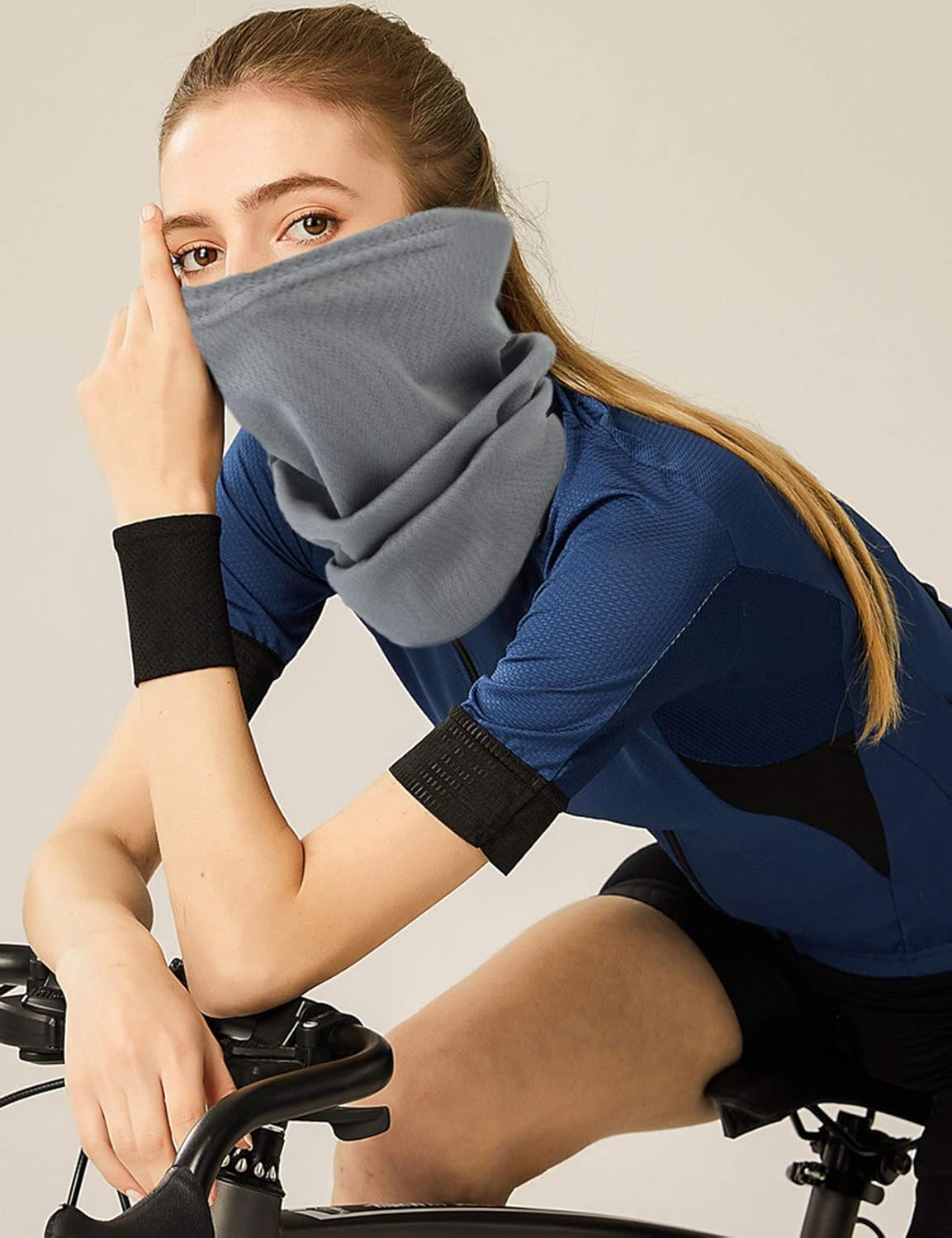 sailimue 9pcs Unisex Seamless Bandana Neck Gaiter Tube Headwear Bandana for Women Men Motorcycle Face Bandana Face Scarf Magic Scarf for Dust Outdoors Festivals Sports Fishing: Jewelry