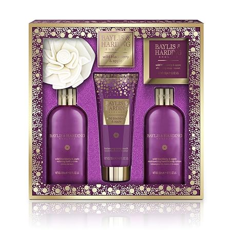 Baylis & Harding Mosaic Wild Blackberry and Apple 5 Piece Set, 1 Stück