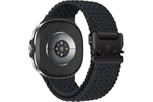 ZZMY Nylon Magnetic Bands Compatible with Samsung Galaxy Watch8 Band 40 44mm/Galaxy Watch8 Classic 46mm Strap, with Metal Con