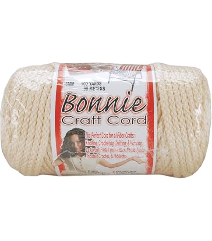 Pepperell Bonnie Braid Macrame Cord | 6mm X 100yd | Cinnamon (Value 2-Pack) | Twisted Polypropylene Cord For DIY Crafts, Plant Hangers, Wall Hangings, Crochet & Macrame | Long-Lasting, Vibrant Color