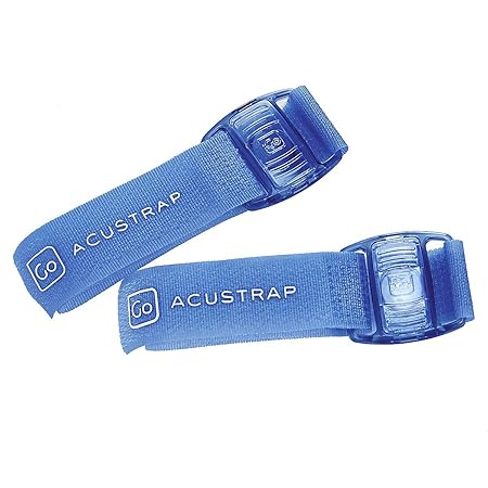 Design Go Reisezubehör Acustraps Akupressur-Handgelenksband blau