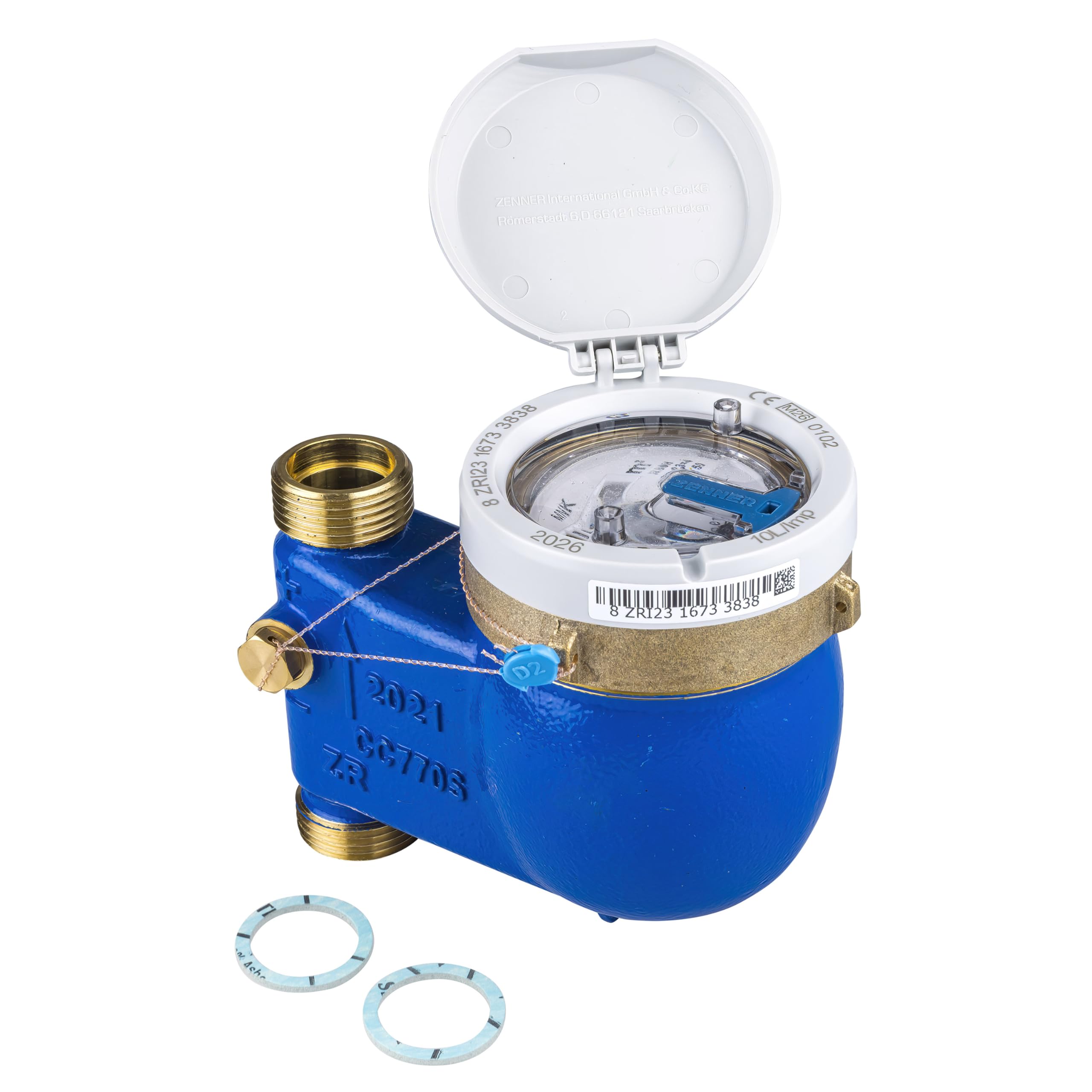 House Water Meter Wet Runner MNK-ST QN 2.5 Vertical