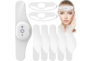 JICHAMOXY Electric Headache Migraine Relief Head Massager Rechargeable TENS Units Digital Pain Relieve Device Head Cap Prophylactic Treatment for Migraine Headband for Deep Relaxation and Stress Relief
