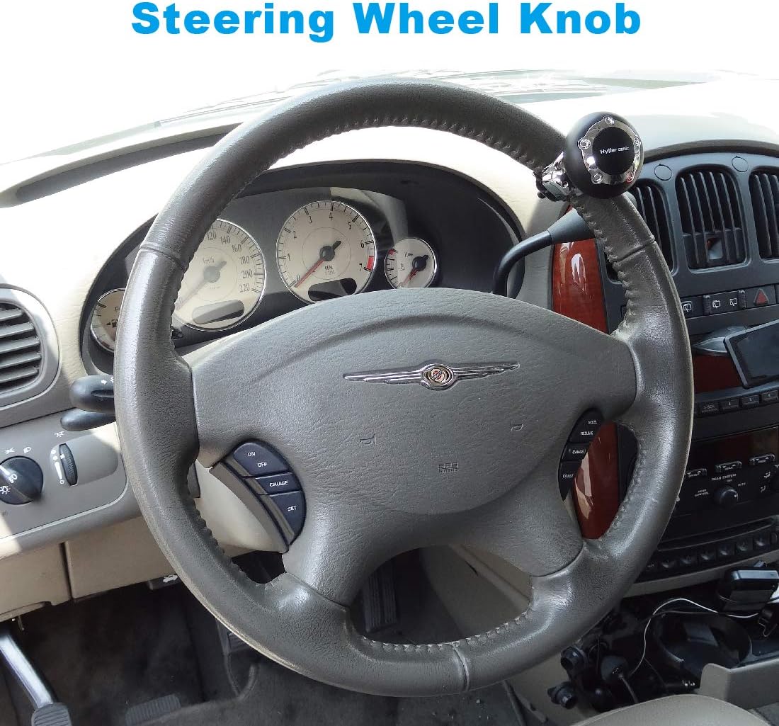 Hypersonic Car Power Handle Spinner Steering Wheel Knob in: Automotive