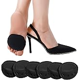 Soxbang 3 Pairs Ball of Foot Cushion Socks,Women's Toe Cover with Padding Toe Topper Liner Socks Non-Skid Bottom-3Black
