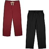 Bioworld Men’s Black, Graphite Heather, Red and Blue Sleep Pajama Pants (1-Pack, 2-Pack, 4-Pack and 6-Pack)
