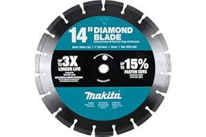 Makita E-01719 14" Diamond Blade, Segmented, General Purpose
