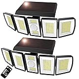 Solar Lights for Outside, 300 LED 4000LM Motion
