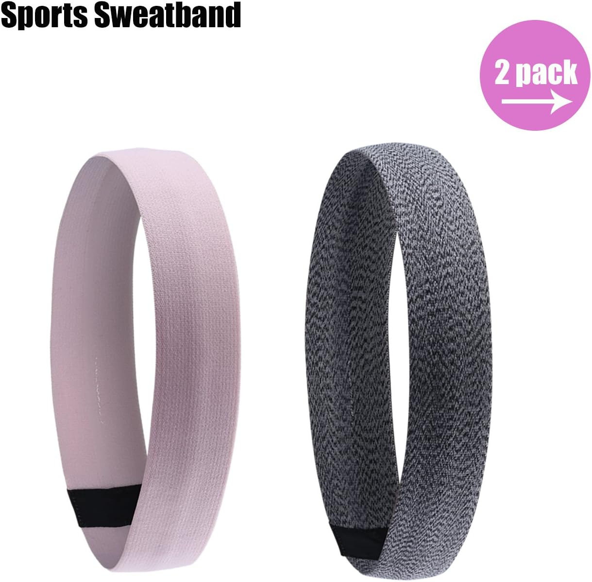 Mylego Sports Sweatband Headband Running Yoga Band with Bamboo Fiber Material