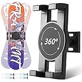 YIBEICO Skateboard Decks Wall Mount 360° Rotating