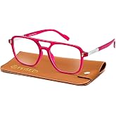 FEISEDY Vintage Aviator Blue Light Glasses for Women Men B0358 | Trendy Retro Computer Glasses,Anti Blue Light,Fashion Eyewear Frame