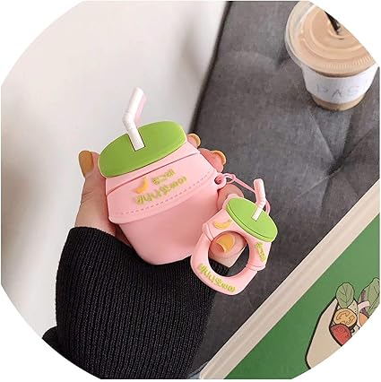 Amazon Airpods用3dイヤホンケース かわいい漫画ボトルミルクairpods用保護カバー イヤーポッド イヤホンケース リングストラップ Size Acomy イヤホン ヘッドホンケース Amazon Airpods用3dイヤホンケース かわいい漫画ボトルミルクairpods用保護カバー イヤーポッド イヤホンケース リングストラップ Size Acomy イヤホン ヘッドホンケース