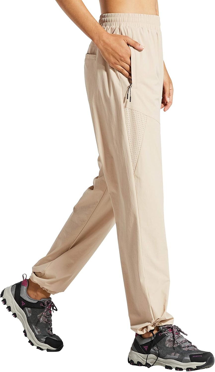 Womens Hiking Pants Lightweight Quick Dry Outdoor Cargo Joggers Sports