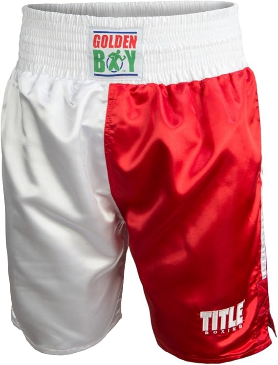 Golden Boy Pro Style Boxing Trunks, USA/Mexico, XLarge