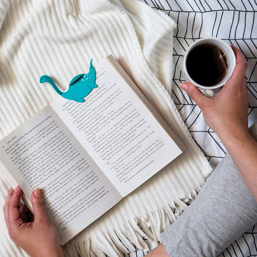 OTOTO Nessie Tale Book Mark, Turquoise Pagekeeper, Unique Gifts for Readers Book Markers for Women & Men - Image 4