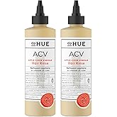 dpHUE Apple Cider Vinegar Hair Rinse - 8.5 oz, Pack of 2 - Shampoo Alternative, Scalp Cleanser & Post Workout Rinse - Removes Buildup & Sweat - Protects Natural Hair Oils