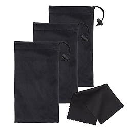 Mamlyn Set of 3 Microfiber Soft Sunglasses