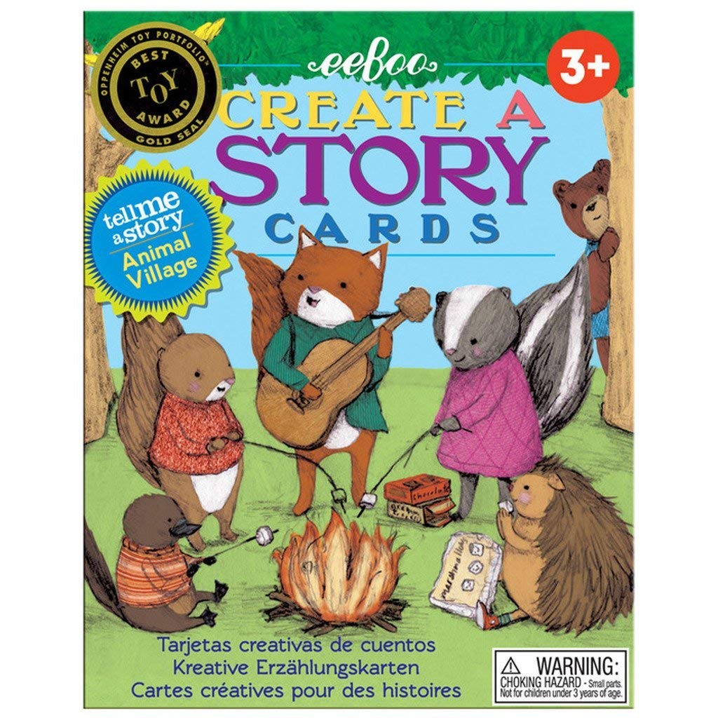 eeBoo Animal Village Create A Story Pre-Literacy Cards