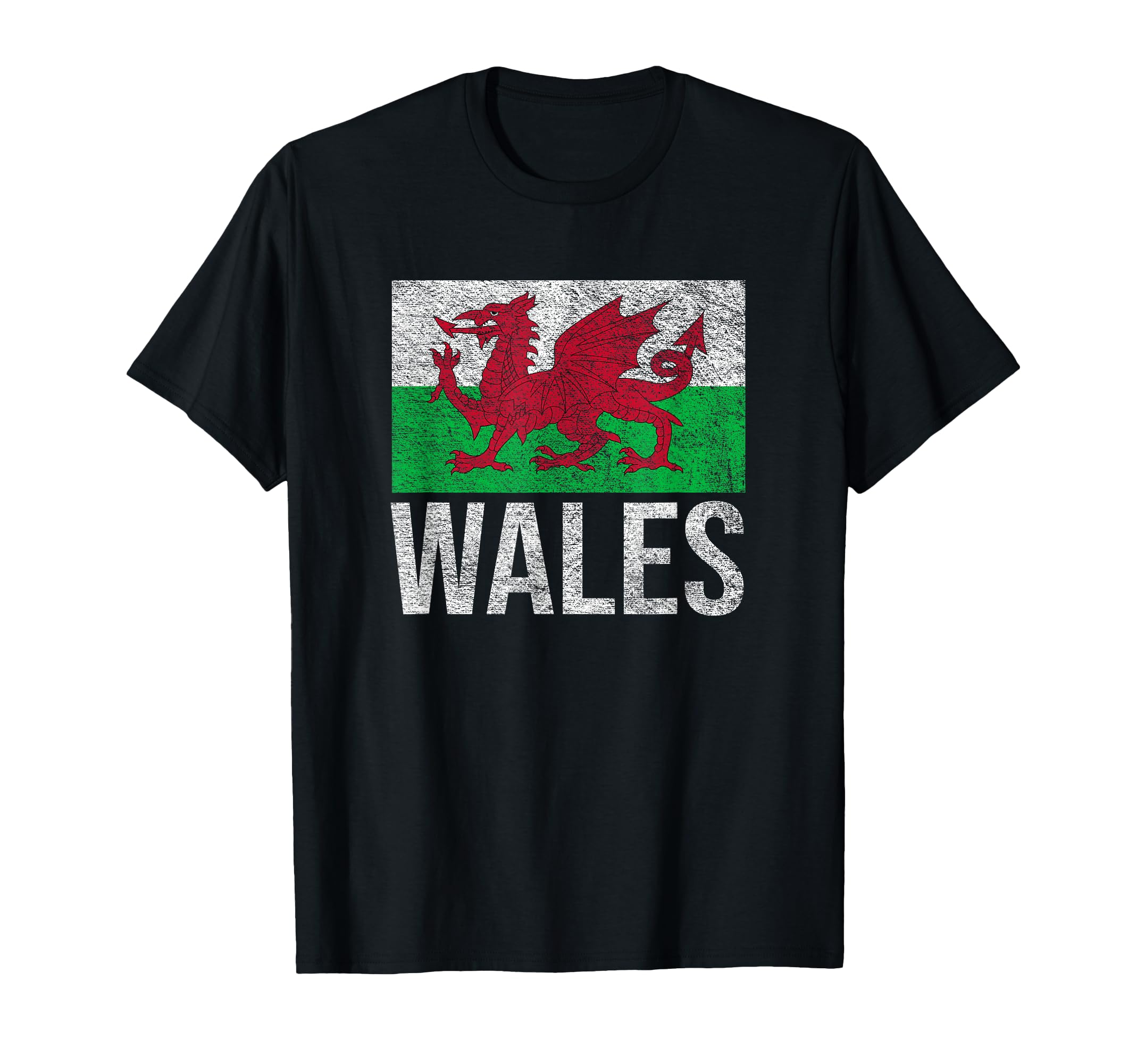 WALES FLAG WELSH PRIDE RED DRAGON CARDIFF UNITED KINGDOM T-Shirt